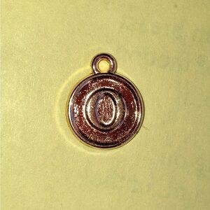 “O” Charm jewelry making Necklace bracelet ring baubles keychain ID tag lanyard
